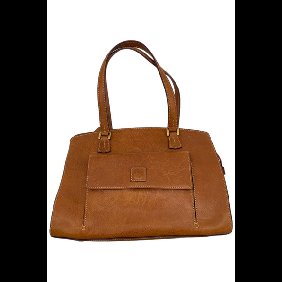 Dooney & Bourke Florentine Leather Shoulder Bag Natural